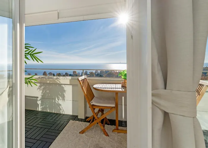 Apartamento Panoramic Loft Mit Meerblick *