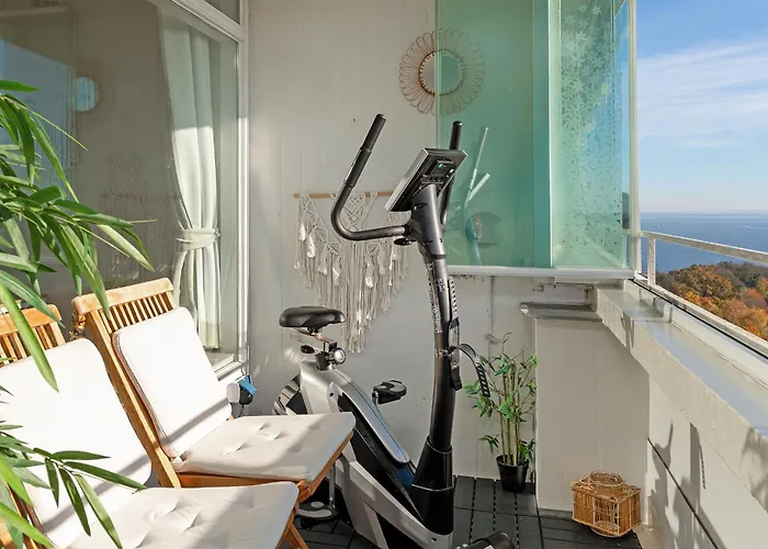 Apartamento Panoramic Loft Mit Meerblick Sierksdorf